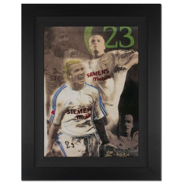 David Beckham Pop Stamp by "Ringo" Daniel Funes