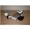 Image 1 : ENS. DE 2 LECTEURS DE CODE BARRE ZEBRA D522 (A/ 1-CHARGEUR)