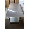 Image 2 : TABLE INOX 60"x24"x34"