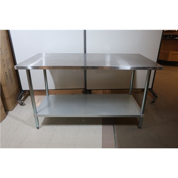 TABLE INOX 60"x30"x34"