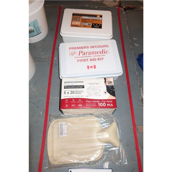 LOT D'ITEMS DE PREMIÈRE SECOURS