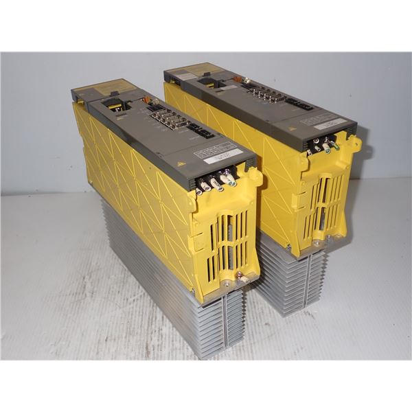 (2) Fanuc #A06B-6097-H201-R Servo Amplifiers