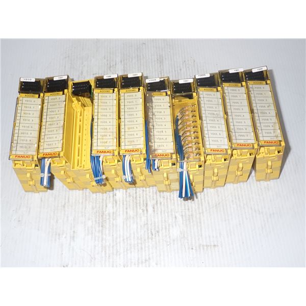 Lot of (10) Fanuc #A03B-0819-C152 A0D08D Modules