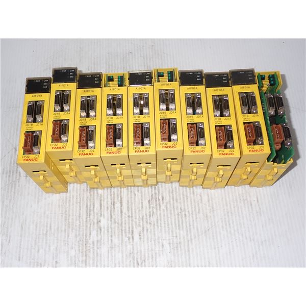 Lot of (10) Fanuc #A03B-0819-C011 Modules