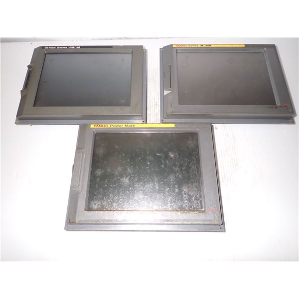 (3) Fanuc #A02B-0259-C212 Touch Panels