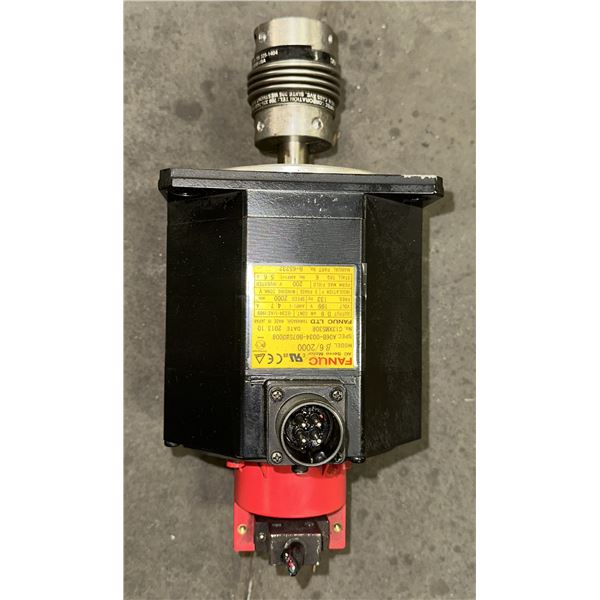 Fanuc #A06B-0034-B075#0008 AC Servo Motor