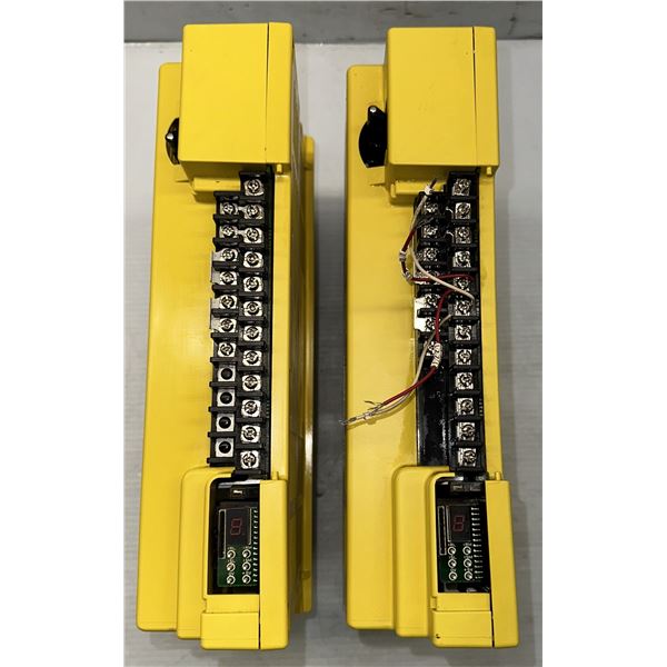 (2) Fanuc #A06B-6066-H006 Servo Amplifier