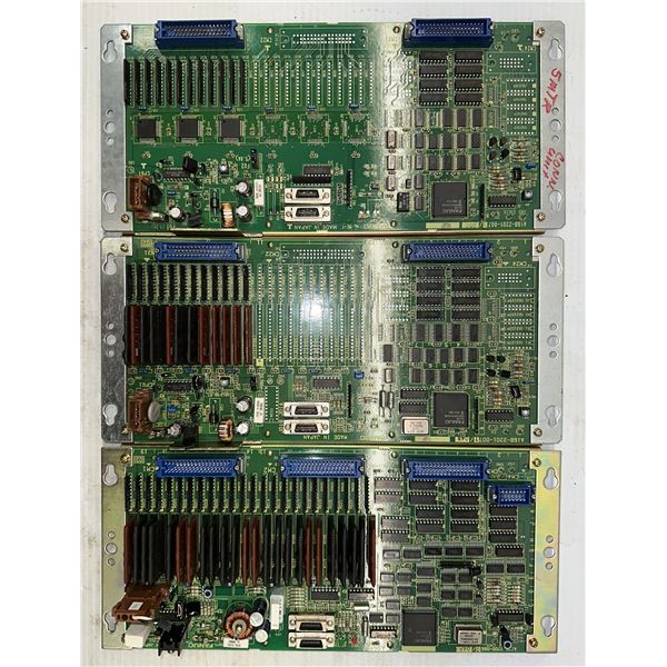 Lot of (3) Misc. Fanuc Circuit Board