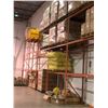 Image 2 : Warehouse pallet racking - includes 9 vertical uprights (16ft tall x 42in depth) and 48 horizontal b