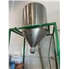 Image 2 : 1 Ton Stainless steel silo w/stand