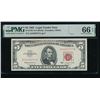 Image 1 : 1963 $5 Legal Tender Note PMG 66EPQ