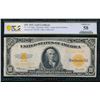 Image 1 : 1922 $10 Gold Certificate PCGS 58