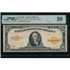 Image 1 : 1922 $10 Gold Certificate PMG 30