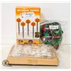 Image 1 : 4PK LIGHTS BUNDLE INCLUDES HALLOWEEN, LIGHT UP