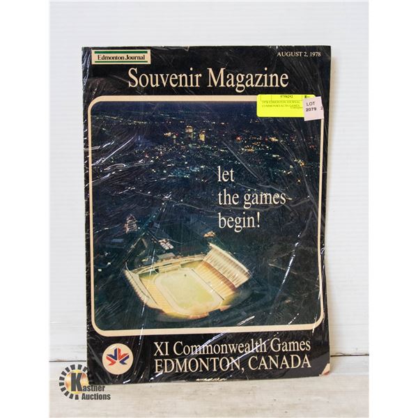 1978 EDMONTON JOURNAL COMMONWEALTH GAMES