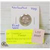 Image 1 : NEWFOUNDLAND SILVER TEN CENTS 1941