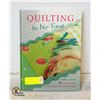 Image 1 : "QUILTING IN NO TIME" HARDCOVER BOOK- 50 STEP BY