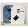 Image 1 : NEW WESTLINE SHIRTS 1DENIM/1WHITE SIZE XL