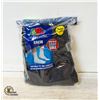 Image 1 : BLACK CREW SOCKS 12-16 SIZE 6-PACK FRUIT OF