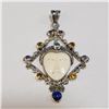Image 1 : JP1106-943 SILVER CITRINE AMETHYST LAPIS LAZULI PE