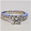 Image 1 : JP1106-938 SILVER CZ RING