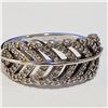 Image 1 : JP1106-944 SILVER CZ RING