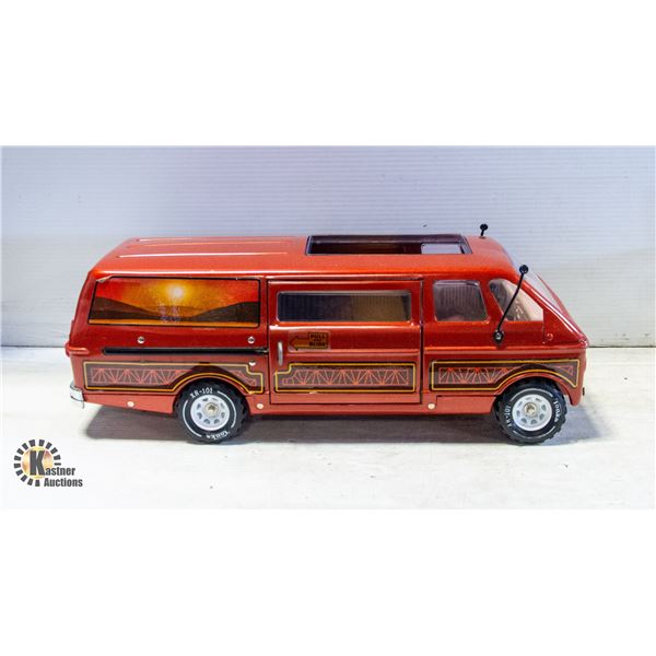 VINTAGE METAL TONKA '70'S SKYLINE CUSTOM VAN- 19"