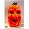 Image 1 : VINTAGE HALLOWEEN BLOWMOLD PUMPKIN HEAD