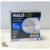 Image 1 : NEW HALO 4" LED RETROFIT BAFFLE TRIM LIGHT 4000K