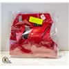 Image 1 : ECOBARK DOG PET HARNESS SIZE LARGE RED NEW