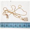 Image 1 : 10K YELLOW GOLD NECKLACE W PENDANT