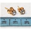 Image 1 : CUBIC ZIRCONIA STUD EARRINGS