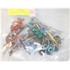 Image 1 : JEWELLED HAIR CLIPS- ASSORTED SIZES- LOT OF 6