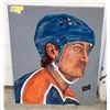 Image 1 : WAYNE GRETZKY CANVAS PAINTING