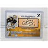 Image 1 : VAULT CORBIN BOES AUTOGRAPHED GOALIEGRAPH CARD