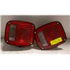 Image 1 : PAIR OF TAILIGHTS FOR TRUCK OR TRAILER