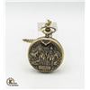 Image 1 : BRONZE TONE POCKET WATCH WITH COWBOY