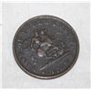 Image 1 : 1857 BANK OF UPPER CANADA ONE PENNY TOKEN