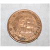Image 2 : 1942 WWII SOUTH AFRICA ONE PENNY COIN