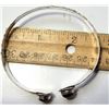 Image 2 : 7)  HEAVILY CARVED, STAMPED 925 BANGLE BRACELET