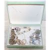 Image 1 : BOX FULL OF ESTATE VINTAGE JEWELRY-ESTATE