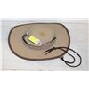 Image 1 : BARMAH AUSTRALIA HAT CANVAS SIZE M-ESTATE