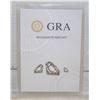 Image 3 : #766-GRA CERTIFIED 1.00 CARAT MOISSANITE