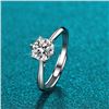 Image 4 : 1 CT GRA CERTIFIED MOISSANITE 925 SILVER