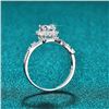 Image 3 : 1 CT GRA CERTIFIED MOISSANITE 925 SILVER