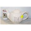 Image 1 : RAE DUNN TEA POT