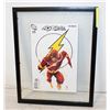 Image 1 : THE FLASH #9 2011 DC COMIC FRAMED &