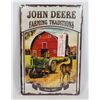 Image 1 : NEW JOHN DEERE THEME METAL SIGN