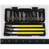 Image 1 : NEW YELLOW 13 PC ALUMINUM CARVING KNIFE SET