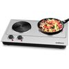 Image 1 : NEW CUSIMAX HOT PLATE ELECTRIC DOUBLE BURNER